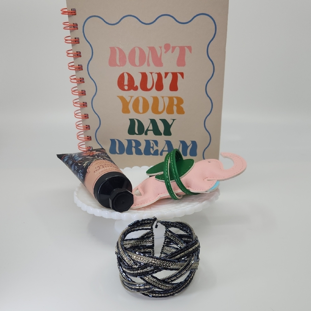 Colorful Spiral Notebook and Accessories Set